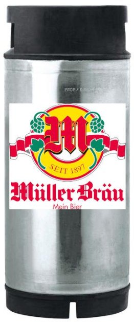 Müllerbräu Lager 20Lt. 100cl 20L Tank