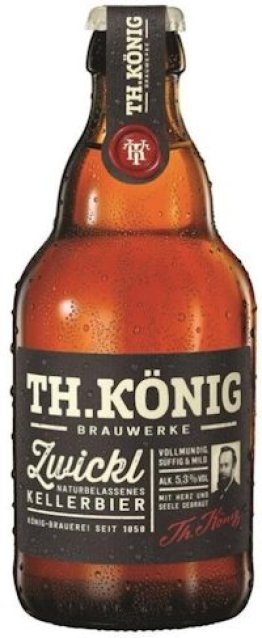 Th. König Zwickl natur Kellerbier 33cl MW 20er Har