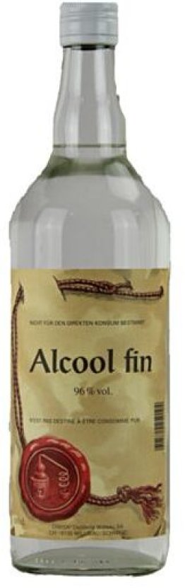 Feinsprit Alcohol Fin (Neutralalkohol) 100cl EW 6er Kart