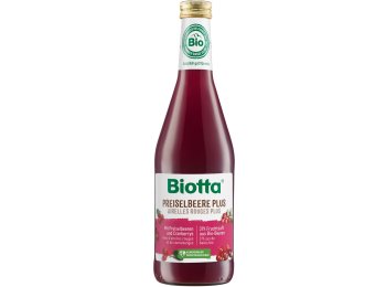 Biotta Bio Preiselbeer netto 50cl EW 6er Kart