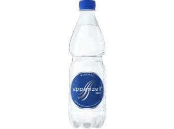 Appenzell Mineral laut viel Kohlensäure 50cl PET 24er Tray