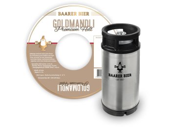 Baarer Goldmandli Premium hell Tank 20 Lt 100cl 20L Tank