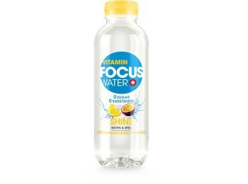 Focus Water Shine Zitrone & Passionsfrucht 50cl PET 12er Tray