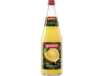 Granini reiner Orangensaft mit Fruchtfleisch 100cl MW 6er Har