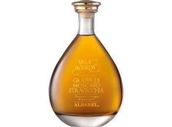 Grappa Moscato Stravecchia Albarel Alta Selezione 70cl EW 4er Kart