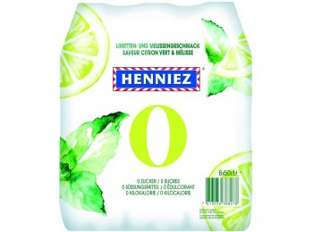 Henniez ARO Limette-Melisse 0 Kal 50cl PET 4x6er Tray