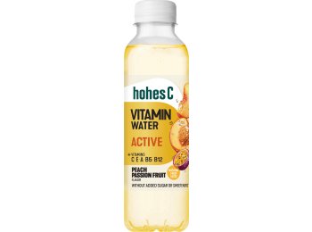 Hohes C Vitamin Water Active Pfirsich Maracuja 50cl PET 6er Tray