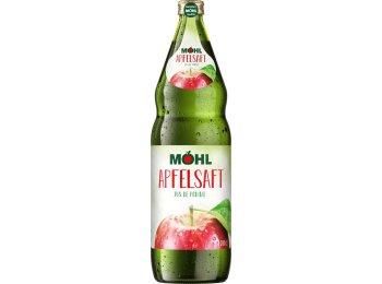 Möhl Apfelsaft hell 100cl MW 12er Har