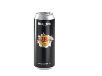 Müllerbräu Lager 50cl Dose 4x6er Tray
