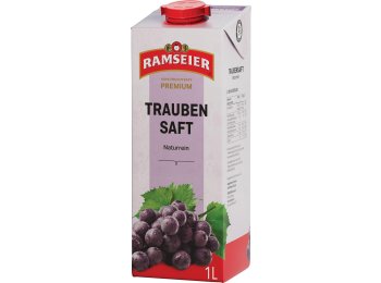 Ramseier Premium Traubensaft 100cl Tetra 12er Tray