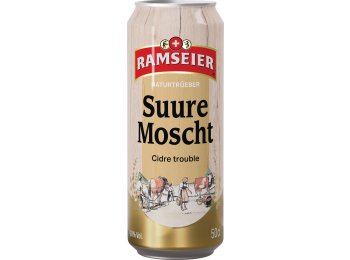 Ramseier Suure Moscht Naturtrüb 50cl Dose 24er Kart