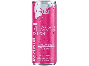 Red Bull Peach Edition 25cl Dose 24er Tray