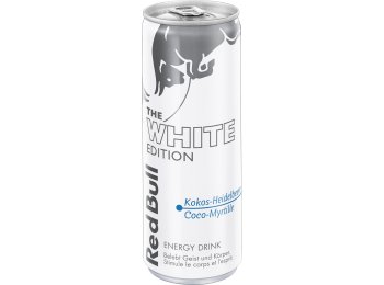 Red Bull The White Edition Kokos Heidelbeere 25cl Dose 24er Tray