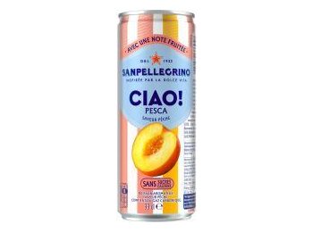 San Pellegrino Ciao Pfirsich Dosen 33cl Dose 4x6er Tray