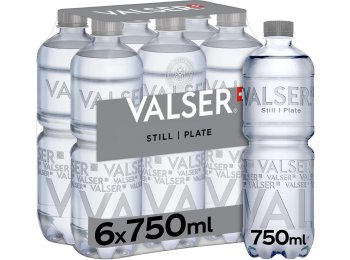 Valser Still ohne Kohlensäure Labelfree 75cl PET 6er FOP
