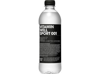 Vitamin Well Sport 001 50cl PET 12er Tray