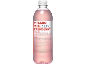 Vitamin Well Zero Raspberry 50cl PET 12er Tray