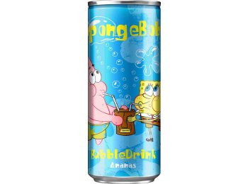Sponge Bob Bubble Drink 25cl Dose 24er Kart